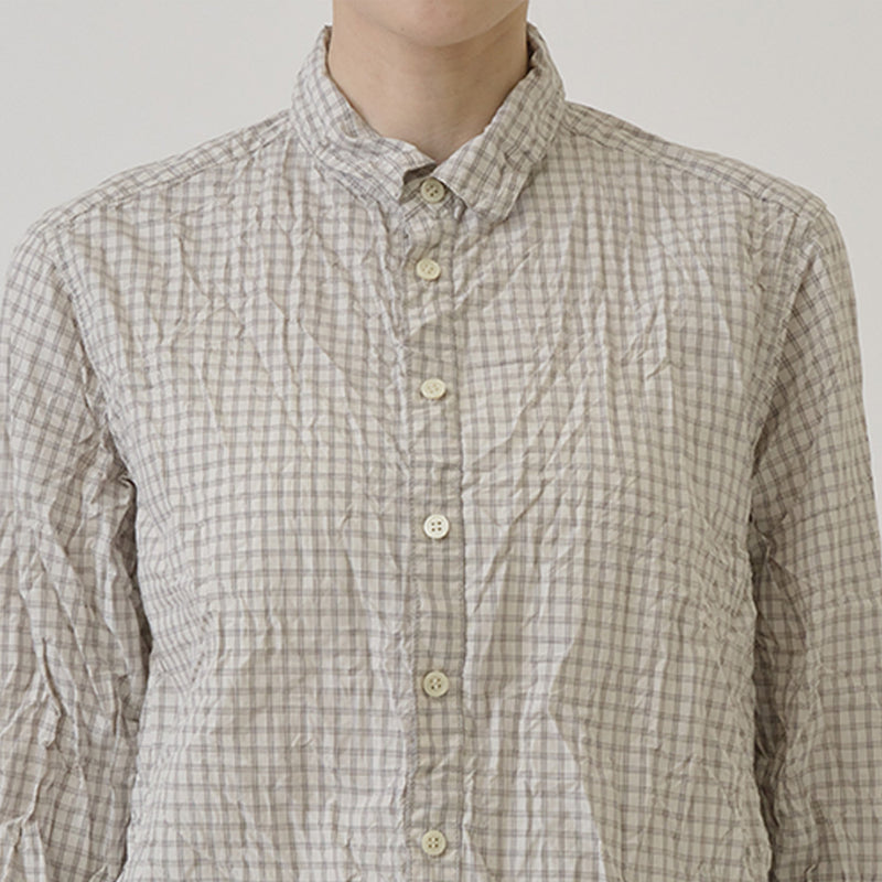 Pas de Calais - Chemise Carreaux - Blanc Off