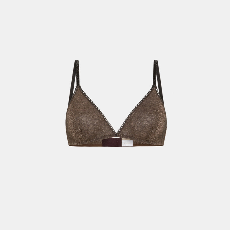 Momoni - Soutien Gorge Amethist - Marron