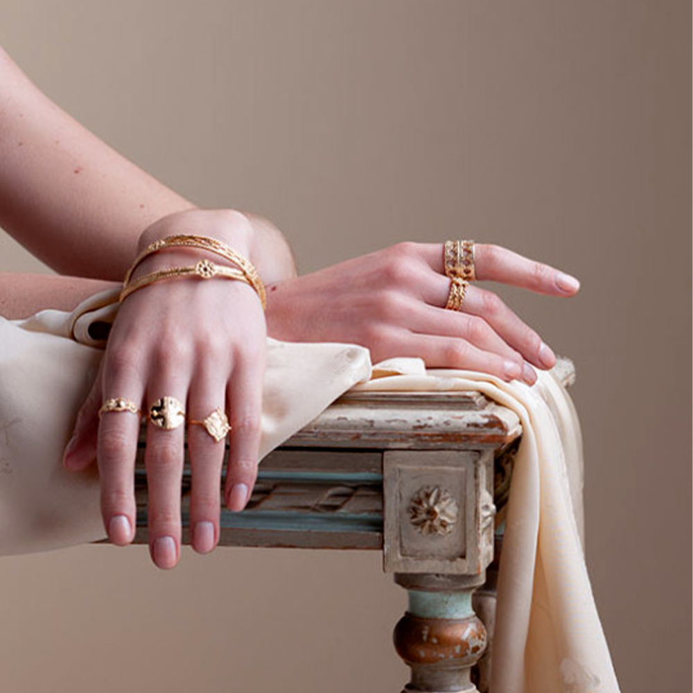 定価2.4万 ALIX D. REYNIS Lucky RING 9 ゴールド