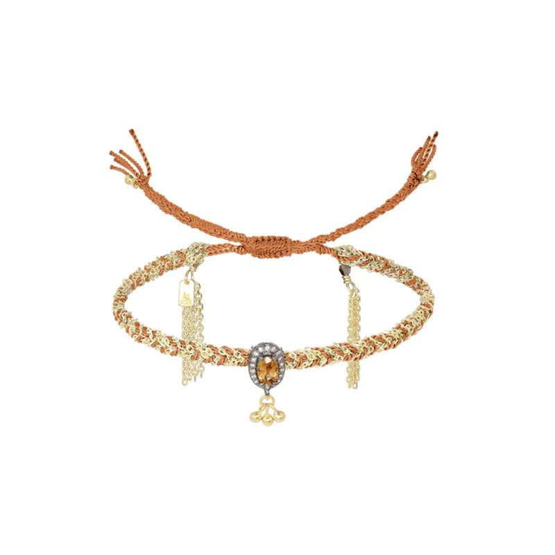Marie Laure Chamorel - Bracelet n°948 - Gold Caramel
