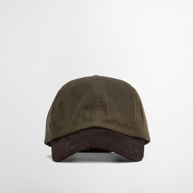 Barbour - Casquette Ashby - Marron/Olive