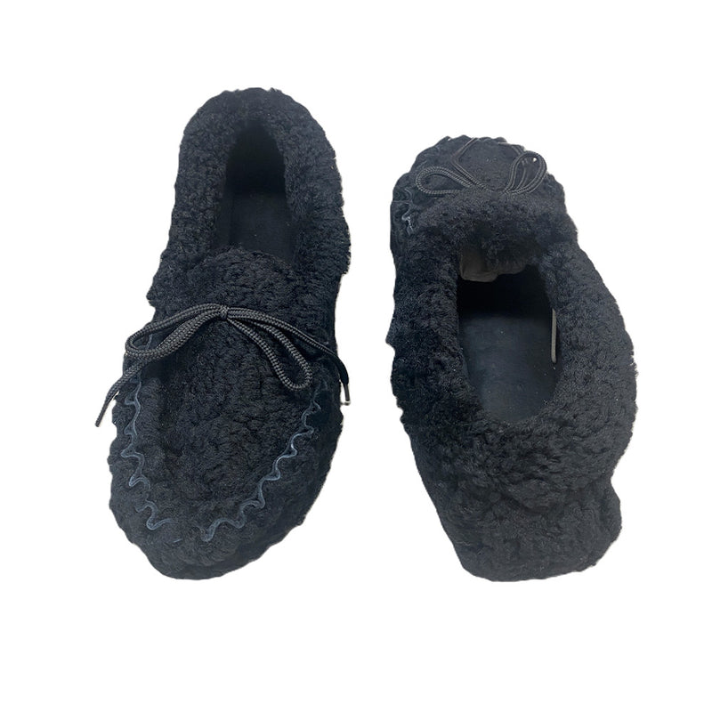 Milona - Chaussons Mocassins - Noir