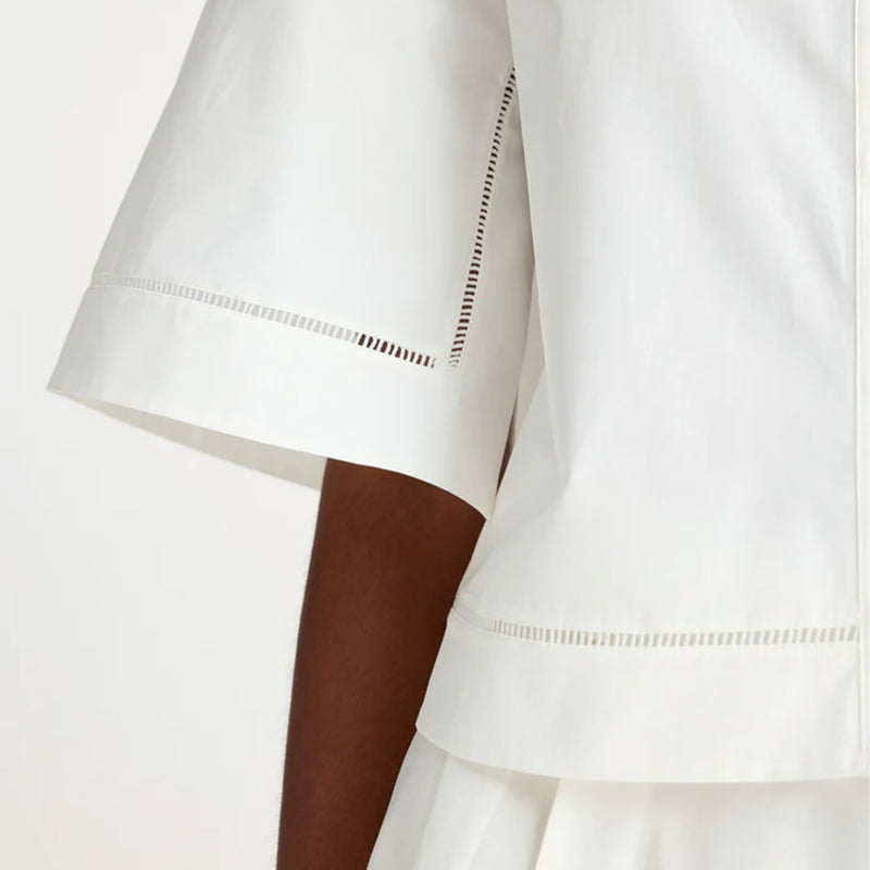 Rohe - Chemise Ladder  - Blanc Optic