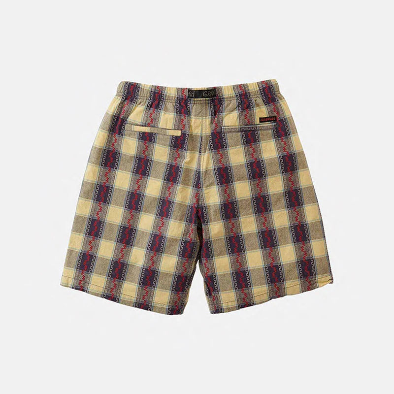 Gramicci - Short Tribal Check - Marron