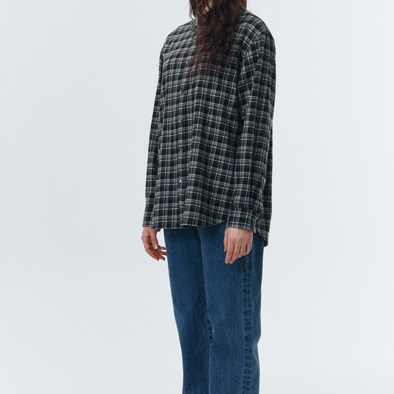 Dunst - Chemise Check Flannel - Noir