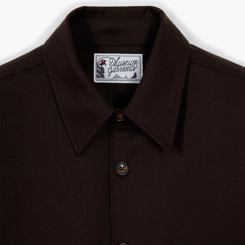 Museum Garments - Chemise Western - Marron Foncé