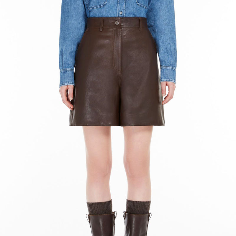 Weekend Max Mara - Short Biella - Marron