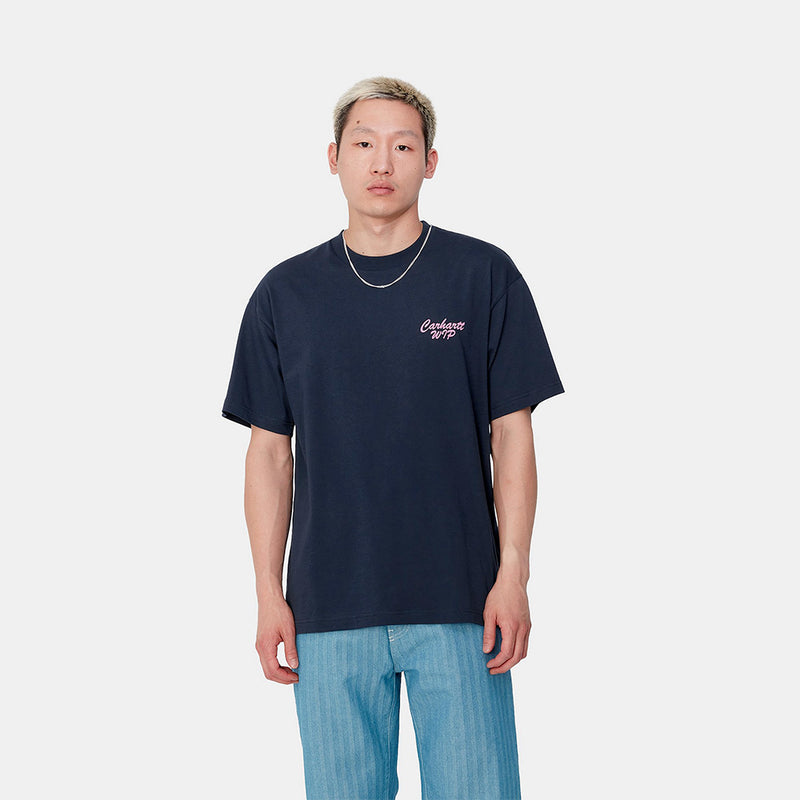 Carhartt WIP - T-Shirt Friendship - Bleu