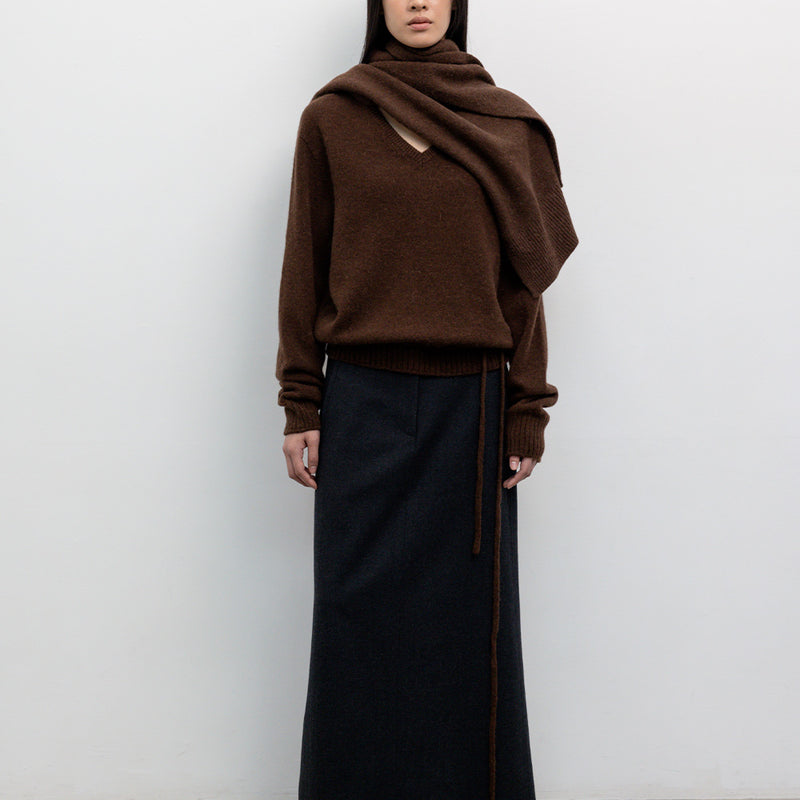 Le 17 septembre - Pull Alpaca - Marron