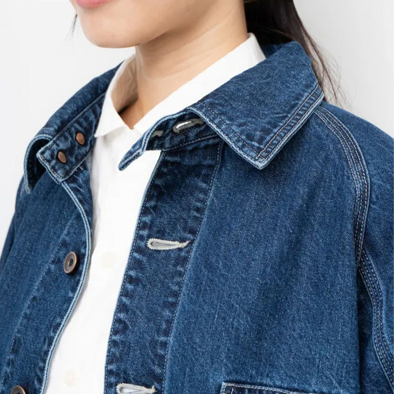 Ordinary Fits - Veste Coverall - Used Blue