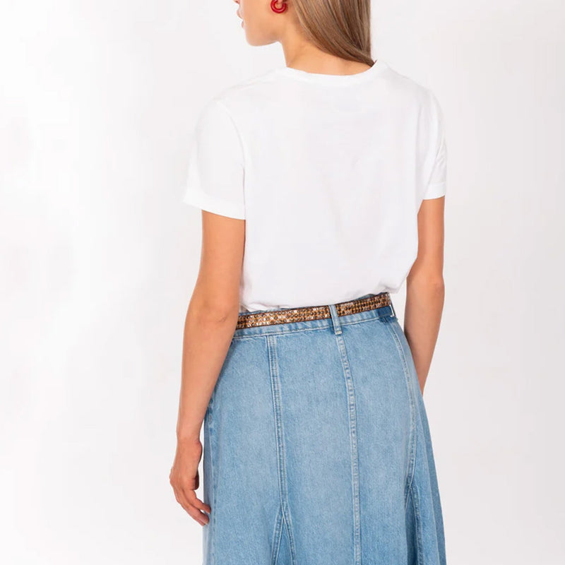 Bowery - T-shirt Crew Neck - Cherry