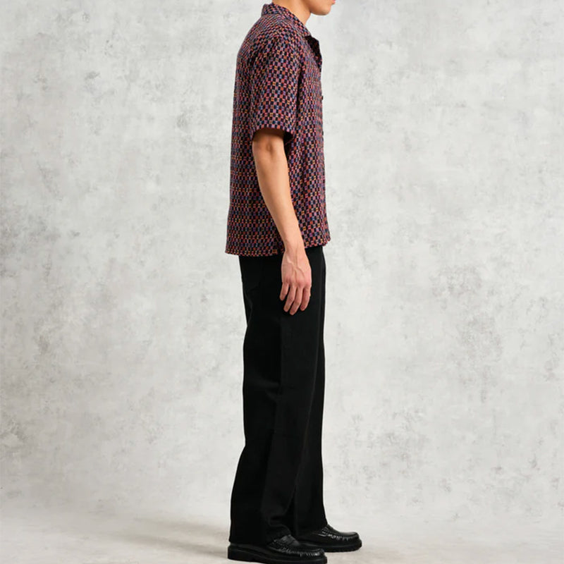 Wax London -  Chemise Didcot - Marine & Multi