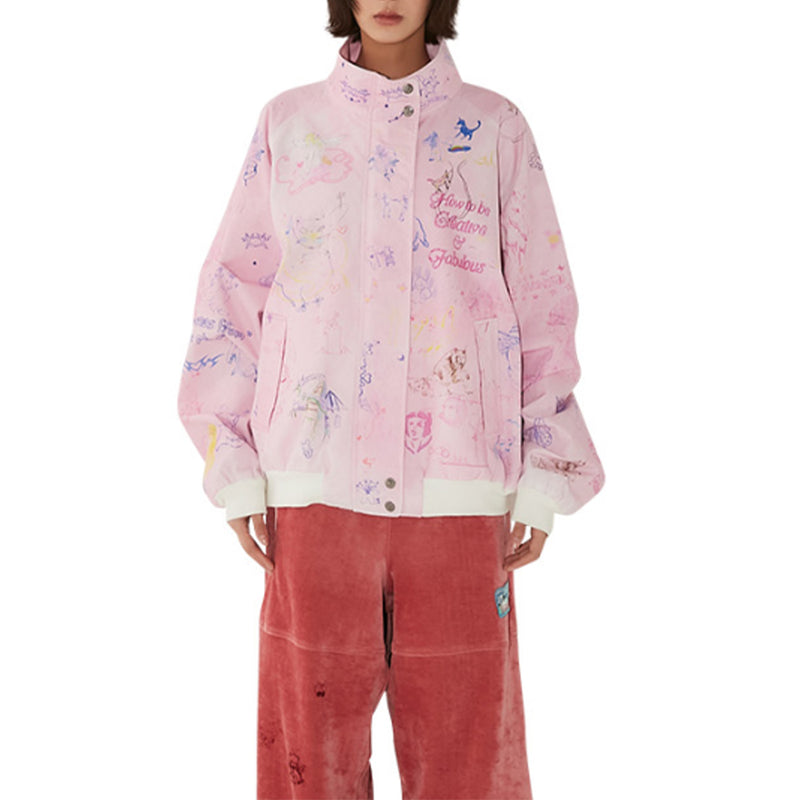 Halfway Native - Veste Moon River - Rose