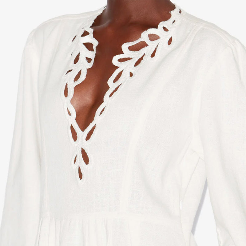 Isabel Marant - Robe Tianny - Blanc