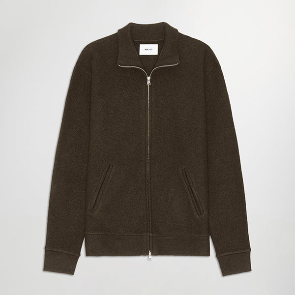 NN07 - Veste Boiled Full Zip - Demitasse