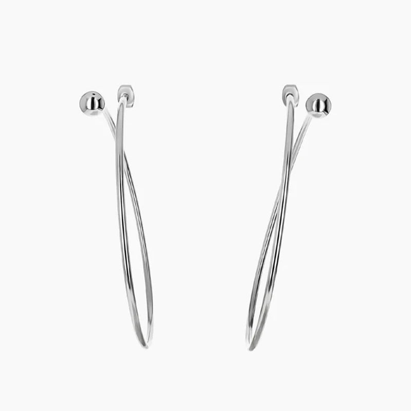 Justine Clenquet - Boucles d'oreilles Marfa - Palladium