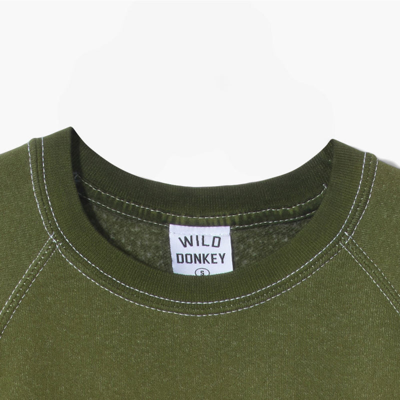 Wild Donkey - Sweat Never Again - Vert Militaire