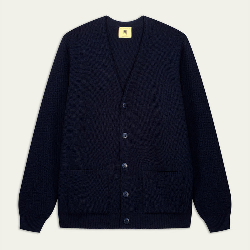 Nitto Knitwear - Cardigan Youri - Marine