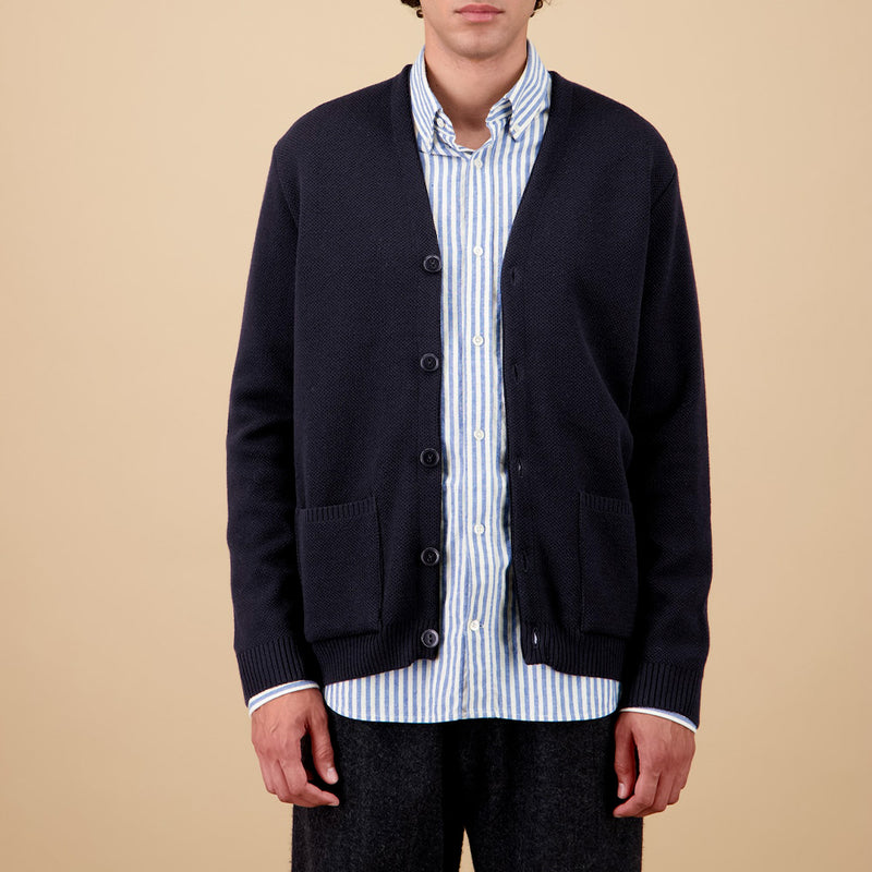 Nitto Knitwear - Cardigan Youri - Anthracite