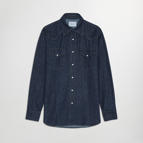 NN07 - Chemise Ricky - Denim Foncé
