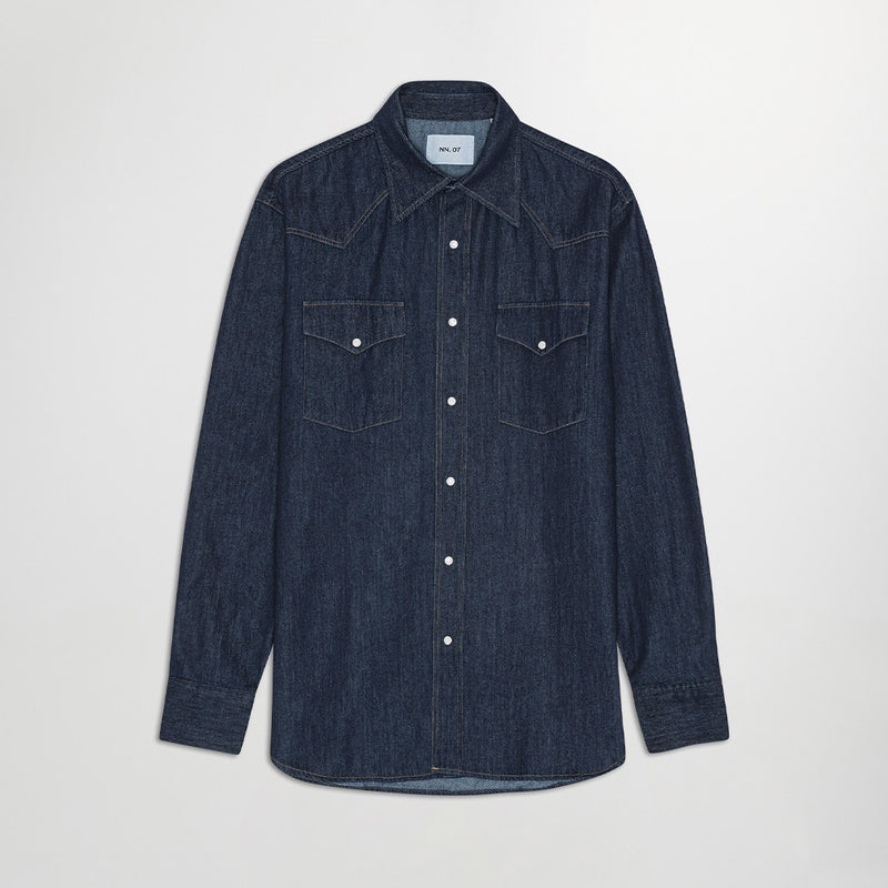 NN07 - Chemise Ricky - Denim Foncé
