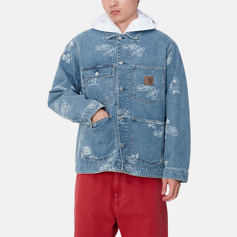 Carhartt WIP - Veste Stamp - Bleu