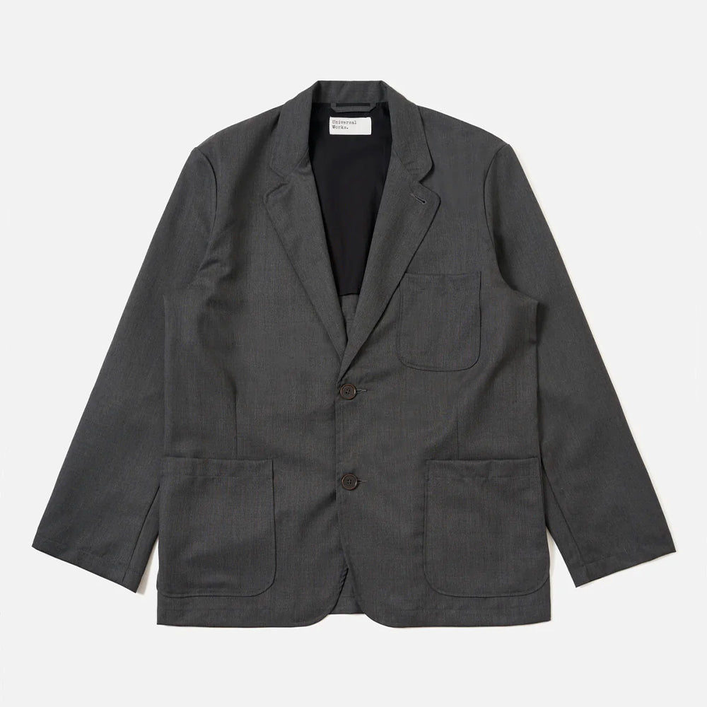 Universal Works - Veste Two Button - Charbon
