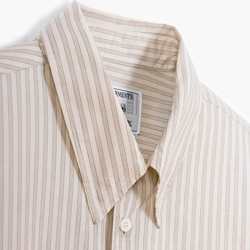 Museum Garments - Chemise Corporate - Vanille & Gris