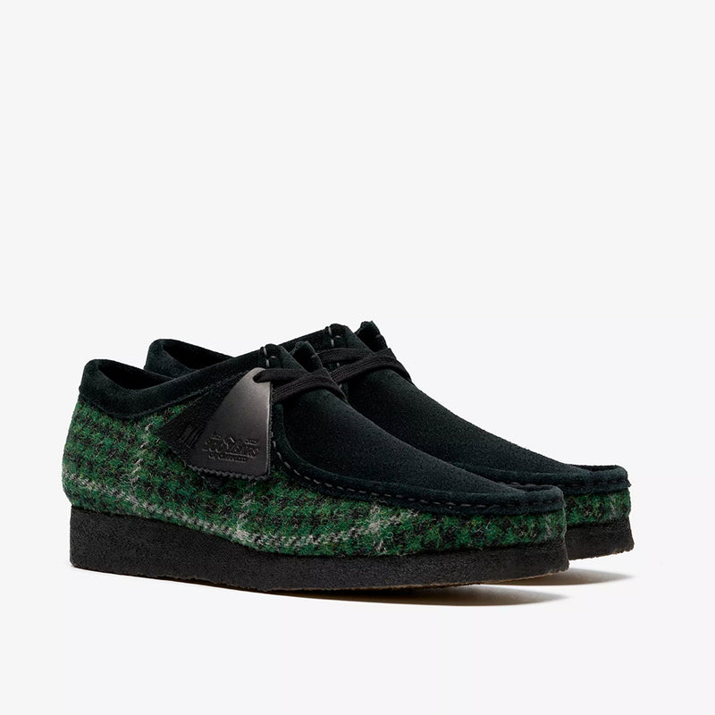 Clarks - Wallabee - Vert Tweed