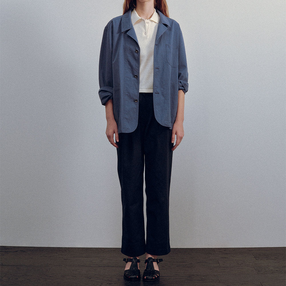 [NOTHING WRITTEN] French work jacket ☆送料込☆ 7TH / French work jacket (Vintage blue) - Nothing written