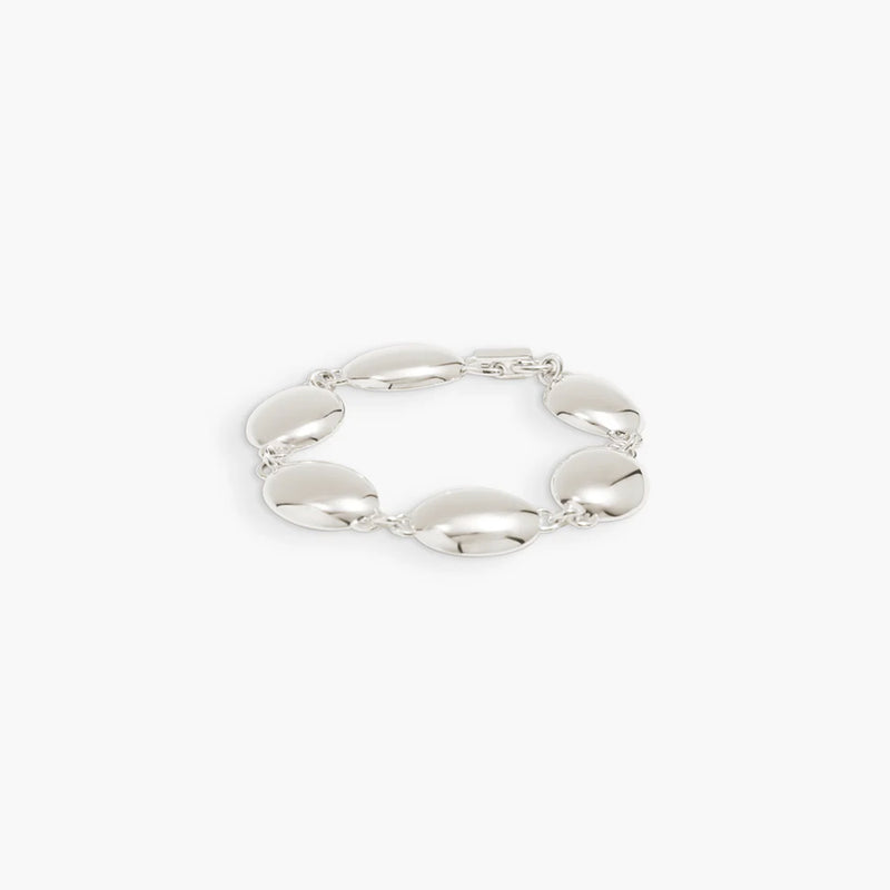 RAGBAG - Bracelet Dualism Oval - Argent