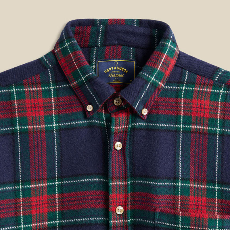 Portuguese Flannel - Chemise Faru - Bleu