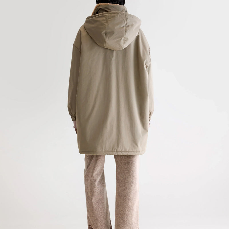Bellerose - Parka à capuche Jade - Beige Dust