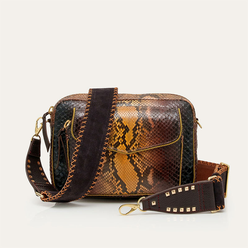 Claris Virot Big Charly Bag Tiger Eye