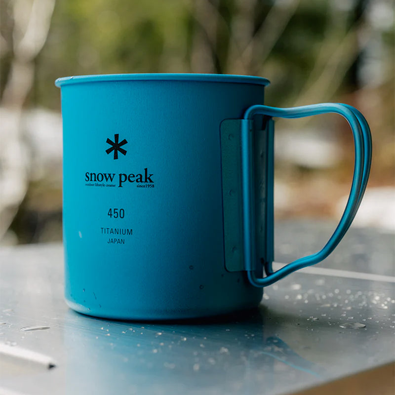 Mug Ti-Single 450 - Bleu - Snow Peak