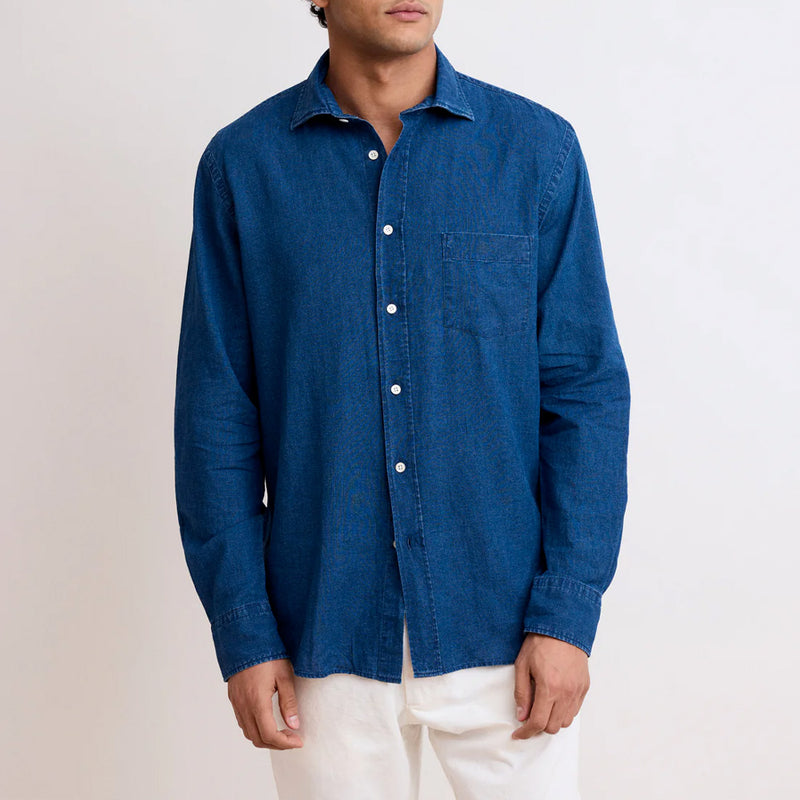 Hartford - Chemise Paul - Bleu Indigo