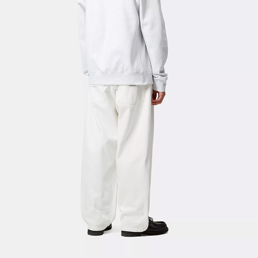 完売Carhartt Brandon Pant White rinse S Carhartt WIP - Brandon Pants - White