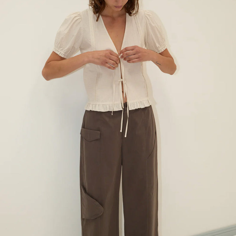 Deiji Studio - Top Pintuck - Bone Check