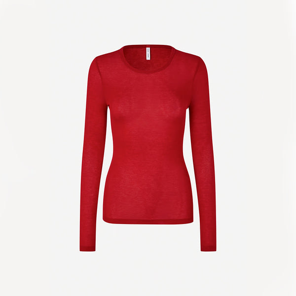 Samsoe Samsoe - T Shirt Sadou - Haute Red