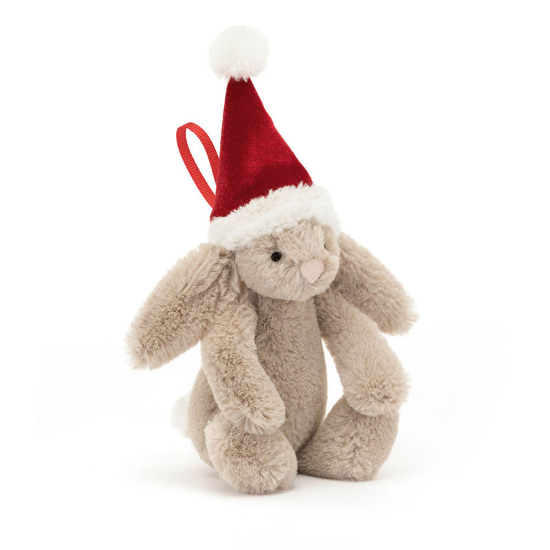 Peluche - Ornement Lapin de Noël