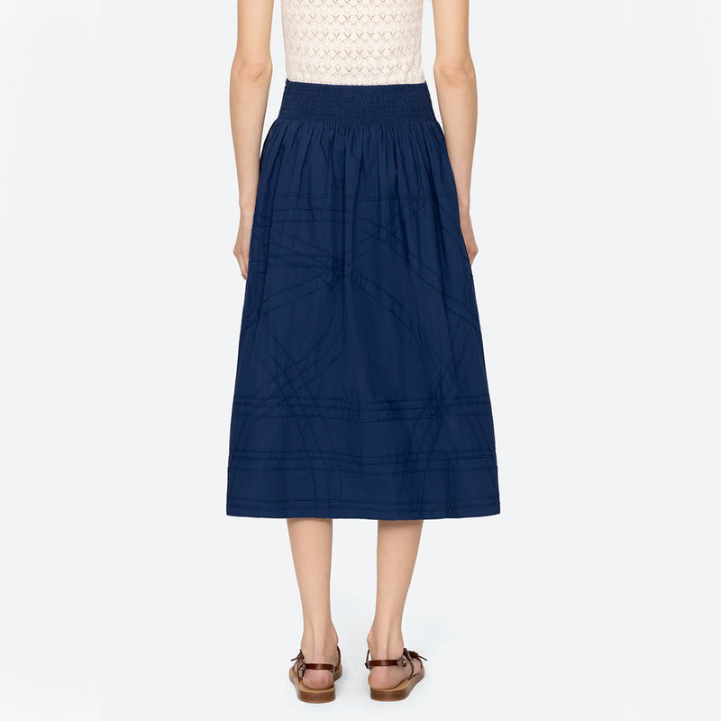 Sea NY - Jupe Camden - Bleu Myrtille