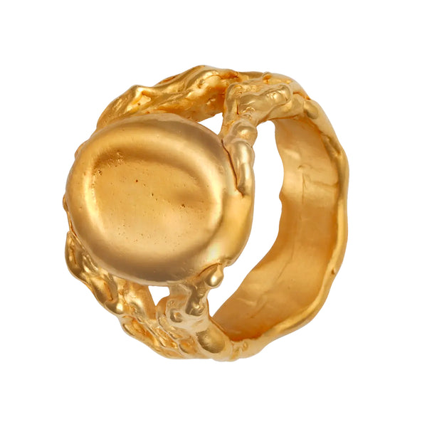Fontennoy - Bague Pierre de Serment - Or