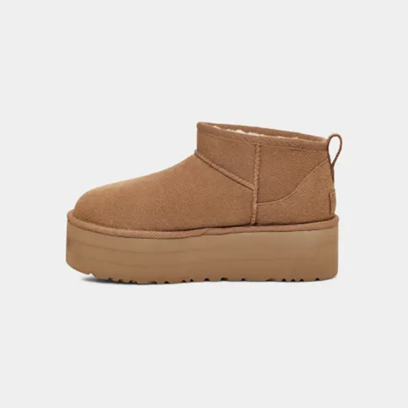 Ugg - Bottes Classic Ultra Mini Platform - Chestnut