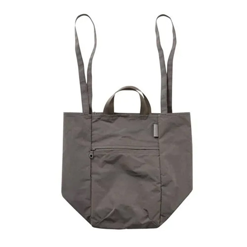 Amiacalva - Sac Cabas Zippé Split Yarn - Gris