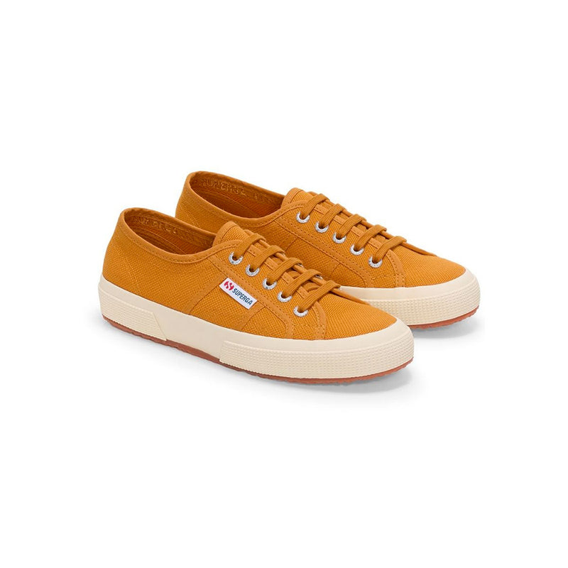 Superga - Tennis 2750 - Marron Ocra & Blanc