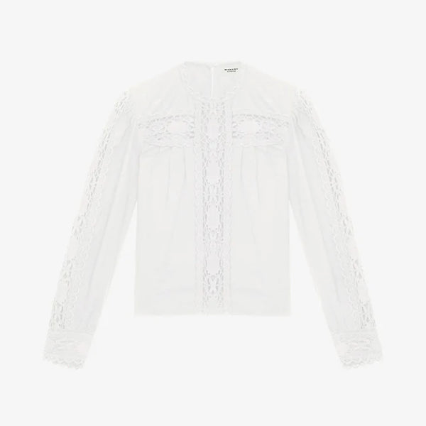 Isabel Marant - Blouse Valmira - Blanc