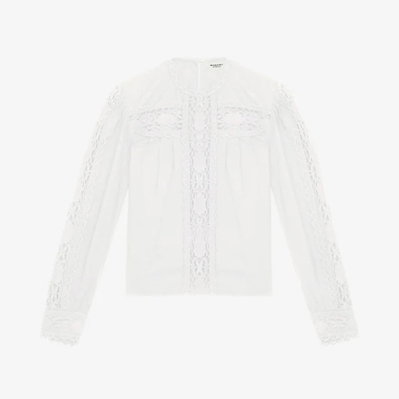 Isabel Marant - Blouse Valmira - Blanc