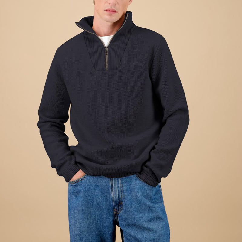 Nitto Knitwear - Pull Youri Camionneur - Anthracite