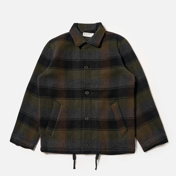 Universal Works - Veste Wayfarer - Noir, Marron