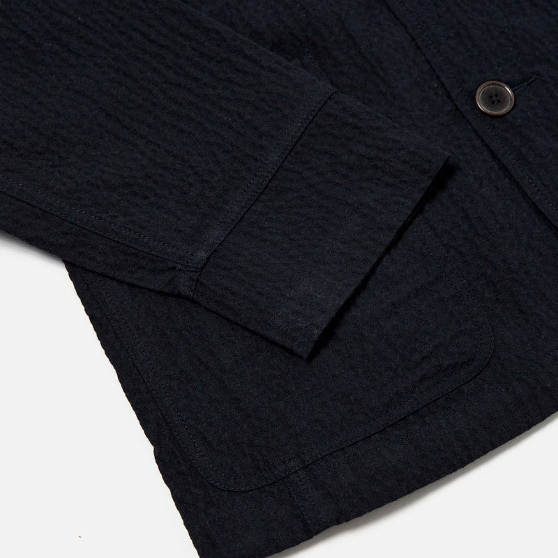 Universal Works - Veste Original bakers -Noir/Marine